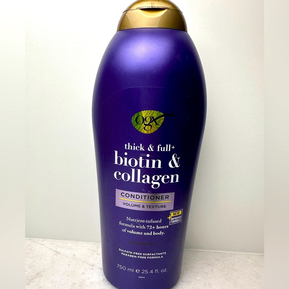 OGX Biotin & Collagen Conditioner Thick Full - 750ml/25.4 Fl Oz